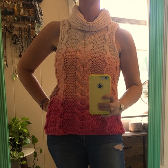 Free People Sanctuary CableKnit Sleeveless Sweater - Picture 7 of 13